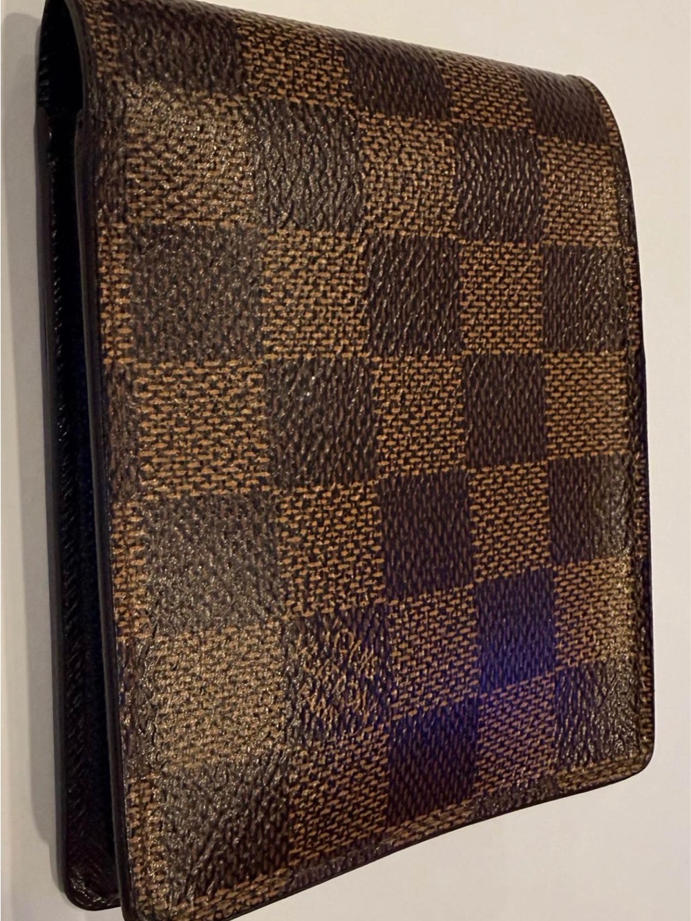 Louis vuitton Classic Brown Check Men’s Wallet - Stylish Bifold Accessory